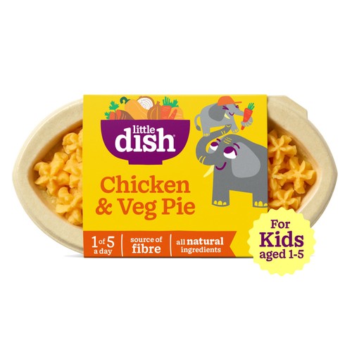 Little Dish Chicken & Veg Pie Kids Meal 200g