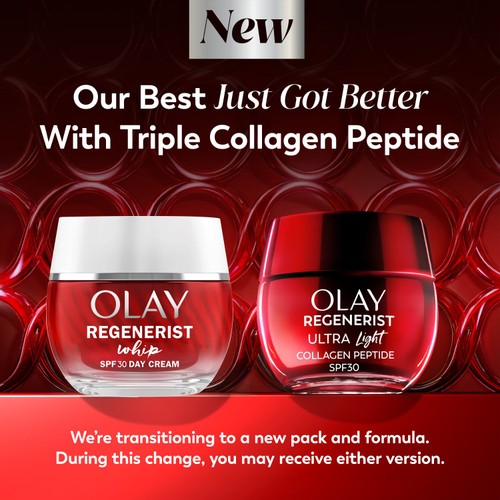 Olay Regenerist Whip Active Moisturiser Spf30