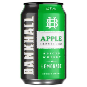 Bankhall Apple, Cinnamon & Ginger Spiced Whisky & Lemonade Ready To Drink