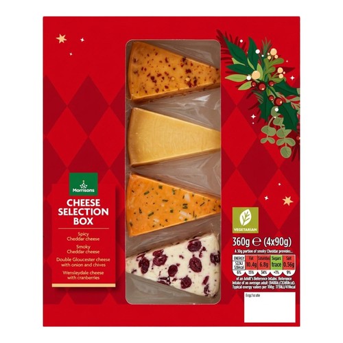 Morrisons Festive Cheese Selection 360g