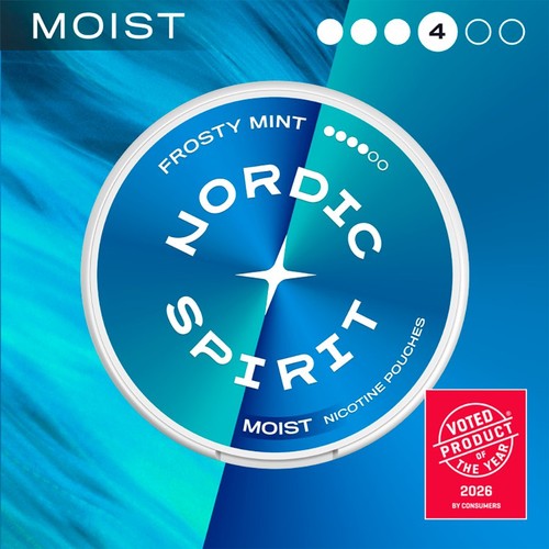 Nordic Spirit Frosty Mint Extra Strong 11mg Nicotine Pouches