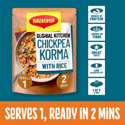 Maggi Chickpea Korma Ready Meal 