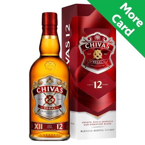 Chivas Regal 12 Year Old Blended Scotch Whisky