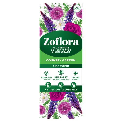 Zoflora Concentrated Multipurpose Disinfectant Country Garden
