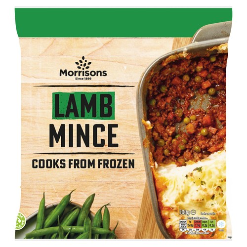 Morrisons lamb mince
