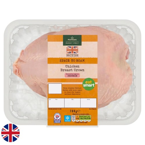 Morrisons british chicken breast crown
