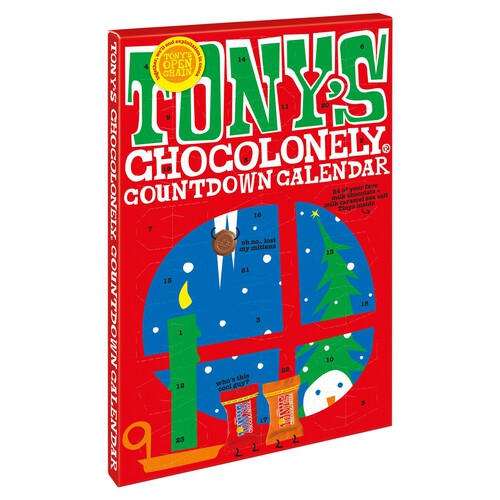 Tony's Chocolonely Countdown Calendar 