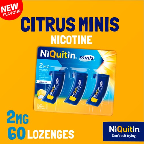 Niquitin Mini Citrus 2.0mg 60s
