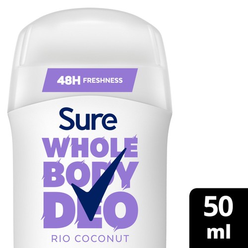 Sure Women Rio Coconut 48H Whole Body Deodorant Stick
