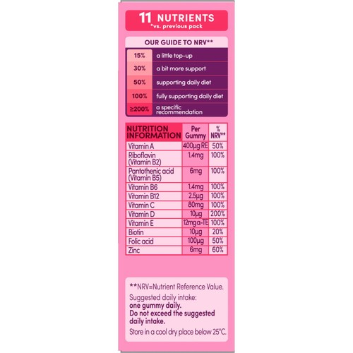 Bassetts 7-11 Multivitamin Raspberry