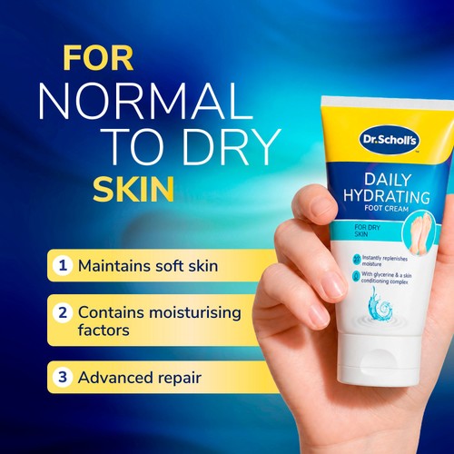Dr. Scholl's Daily Hydrating Foot Cream   150ml