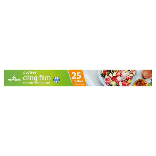 Morrisons Pvc Free Cling Film 25m