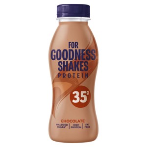 For Goodness Shakes 35G Protein Shake Chocolate Flavour 330ml