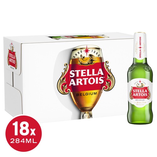 Stella Artois Premium Lager Beer Bottles