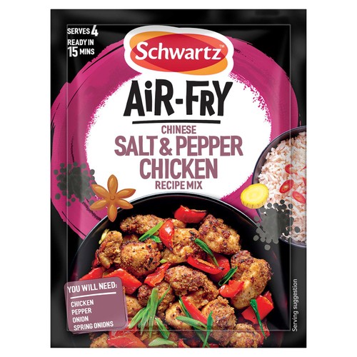 Schwartz Air Fry Chinese Salt & Pepper Chicken Recipe Mix 35g