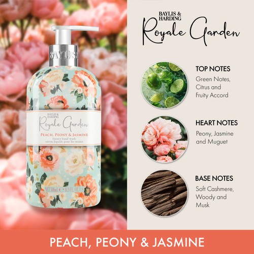 Baylis & Harding Royale Garden Peach Peony & Jasmine Hand Wash 