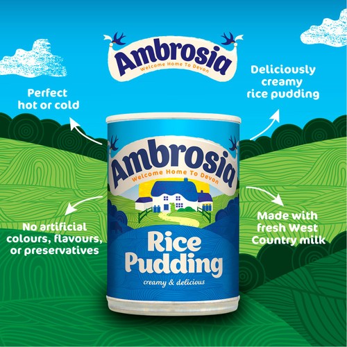 Ambrosia Devon Rice Pudding 400g