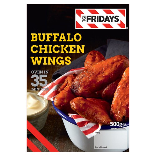 TGI Fridays Buffalo Chicken Wings   500g 