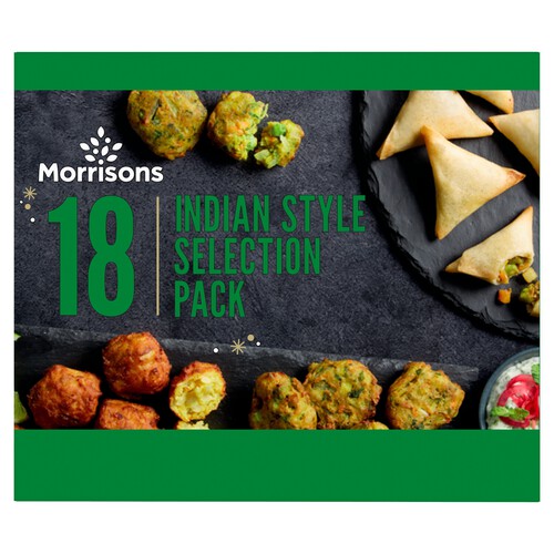 Morrisons 18 Piece Indian Selection Pack 