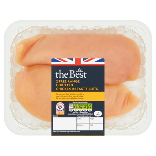 Morrisons The Best Corn Fed Free Range Chicken Breast Fillets