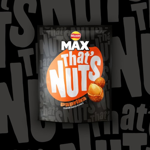 That's Nuts Walkers Max Paprika Sharing Coated Peanuts 160g
