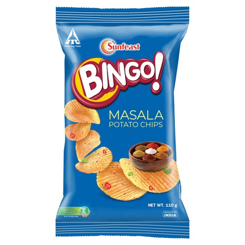 Sunfeast Bingo Masala Potato Chips 110G