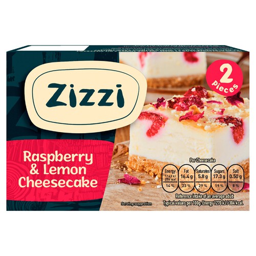 Zizzi Lemon & Raspberry Cheesecake 