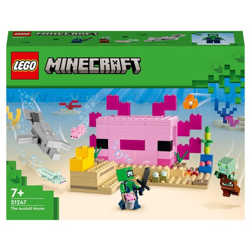 Lego Minecraft The Axolotl House