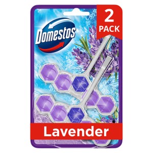 DOMESTOS POWER 5 TOILET REFRESHING BLOCK LAVENDER 2 x 50 g