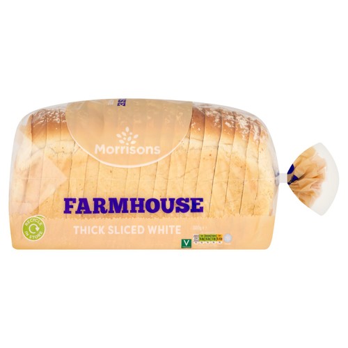 Morrisons white farmhouse loaf