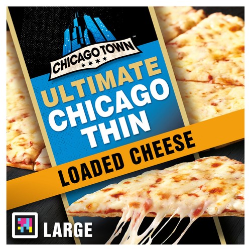Chicago Town Ultimate Chicago Thin Loaded Cheese Pizza