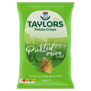 Taylors Pickled Onion Flavour Potato Crisps