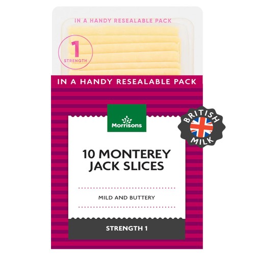Morrisons Monterey Jack Slices 250g