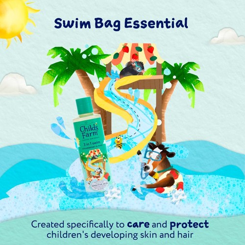 Childs Farm 3 In 1 Swim Strawberry & Organic Mint