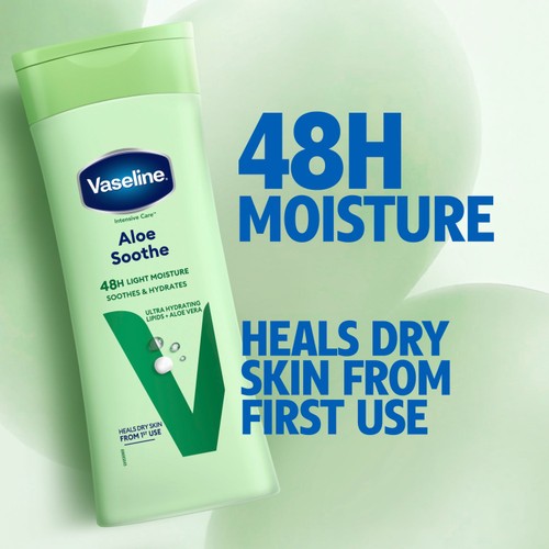 Vaseline Intensive Care Aloe Soothe Body Lotion 400ml