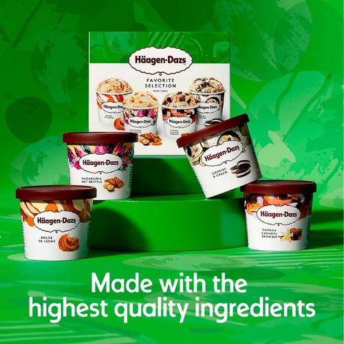 Haagen-Dazs Favourites Collection Minicup Ice Creams