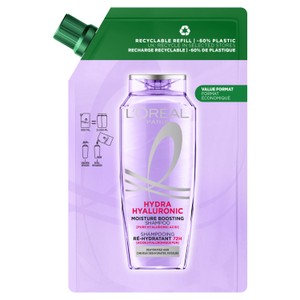 L'Oreal Hydra Hyaluronic Shampoo Refill 500Ml