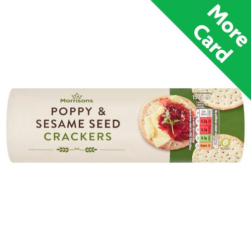 Morrisons Poppy & Sesame Thins 