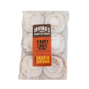 Irvings Fairy Cakes Plain 320g