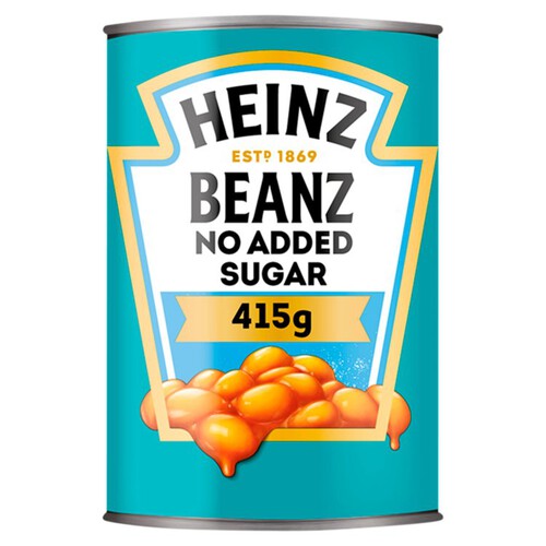 Heinz No Added Sugar Baked Beans in a Rich Tomato Sauce