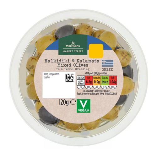 Morrisons Deli Grazing Mixed Olives 120g