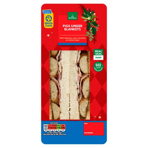 Morrisons Pigs Under Blankets Christmas Sandwich