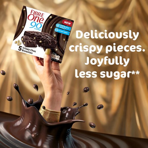 Fibre One 90 Calorie Snack Bars Crispy Chocolate Brownies