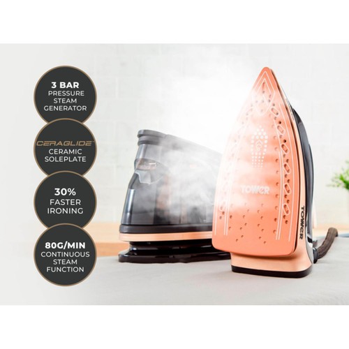 Tower Ceraglide 2700w Steam Generator