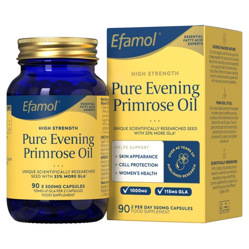 Efamol High Strength Pure Evening Primrose Oil 90 Capsules