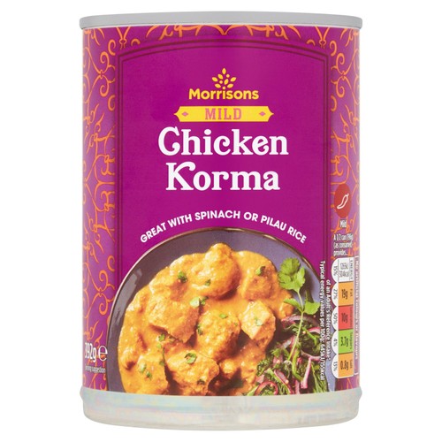 Morrisons chicken korma