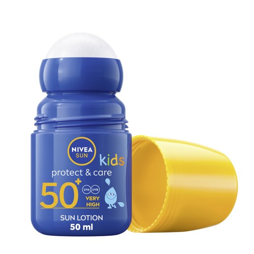NIVEA SUN Kids Protect & Care Sun Cream Roll-On SPF50+ 