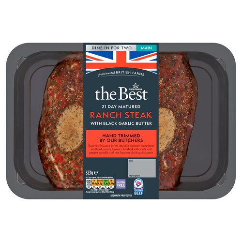 Morrisons The Best 21 Day Beef Ranch Steaks With Garlic Butter 