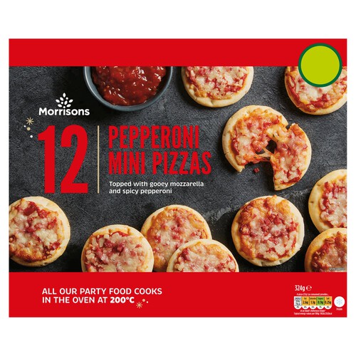 Morrisons Pepperoni Mini Pizzas