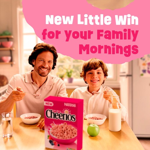 Nestle Cheerios Very Berry Multigrain Breakfast Cereal
